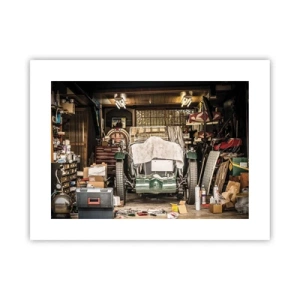 Affiche - Poster - Retour vers le passé - 40x30 cm