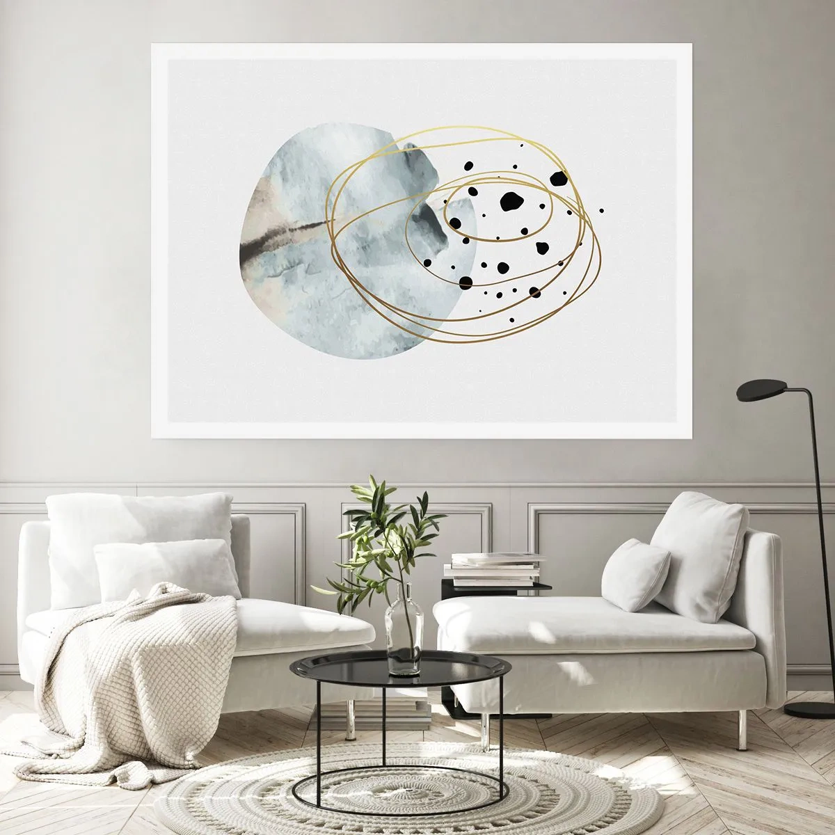 Affiche - Poster - Emmêlement de l'espace - 91x61 cm