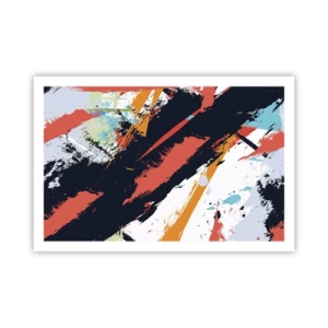 Affiche - Poster - Composition dynamique - 91x61 cm