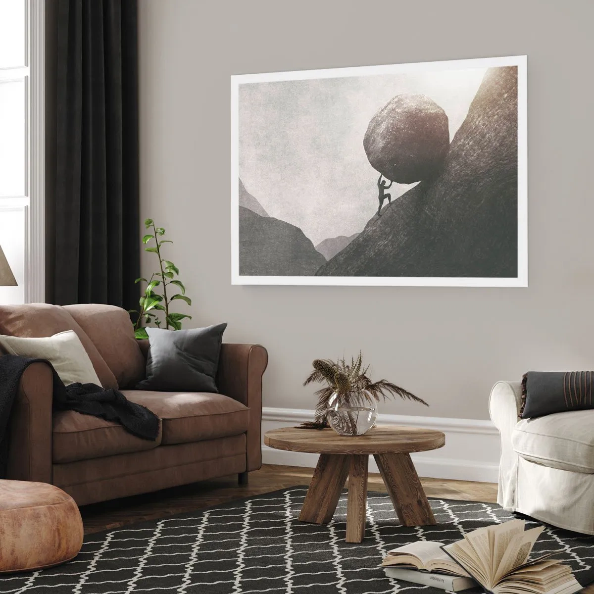 Affiche - Poster - Je crois contre tout espoir - 50x40 cm