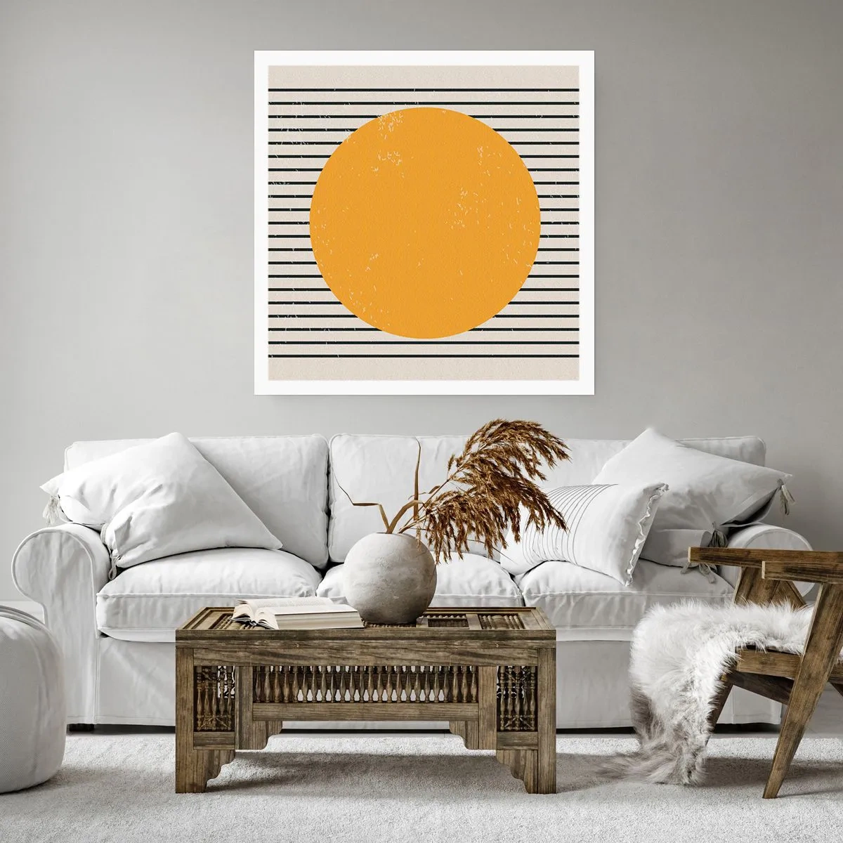 Affiche - Poster - Le pouvoir de la simplicité - 50x50 cm