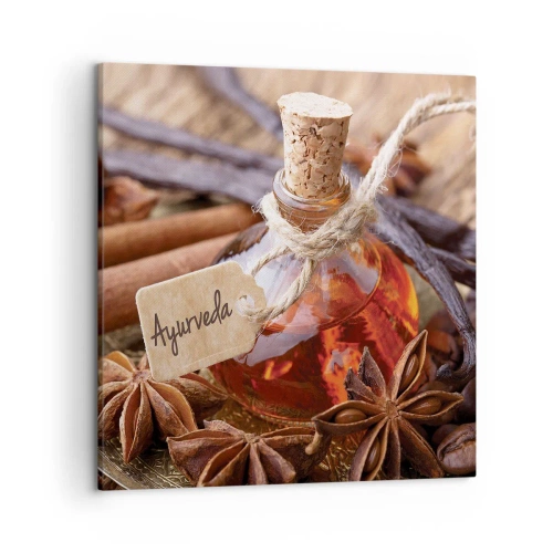 Impression sur toile - Image sur toile - Vers l'unité du corps et de l'esprit - 50x50 cm