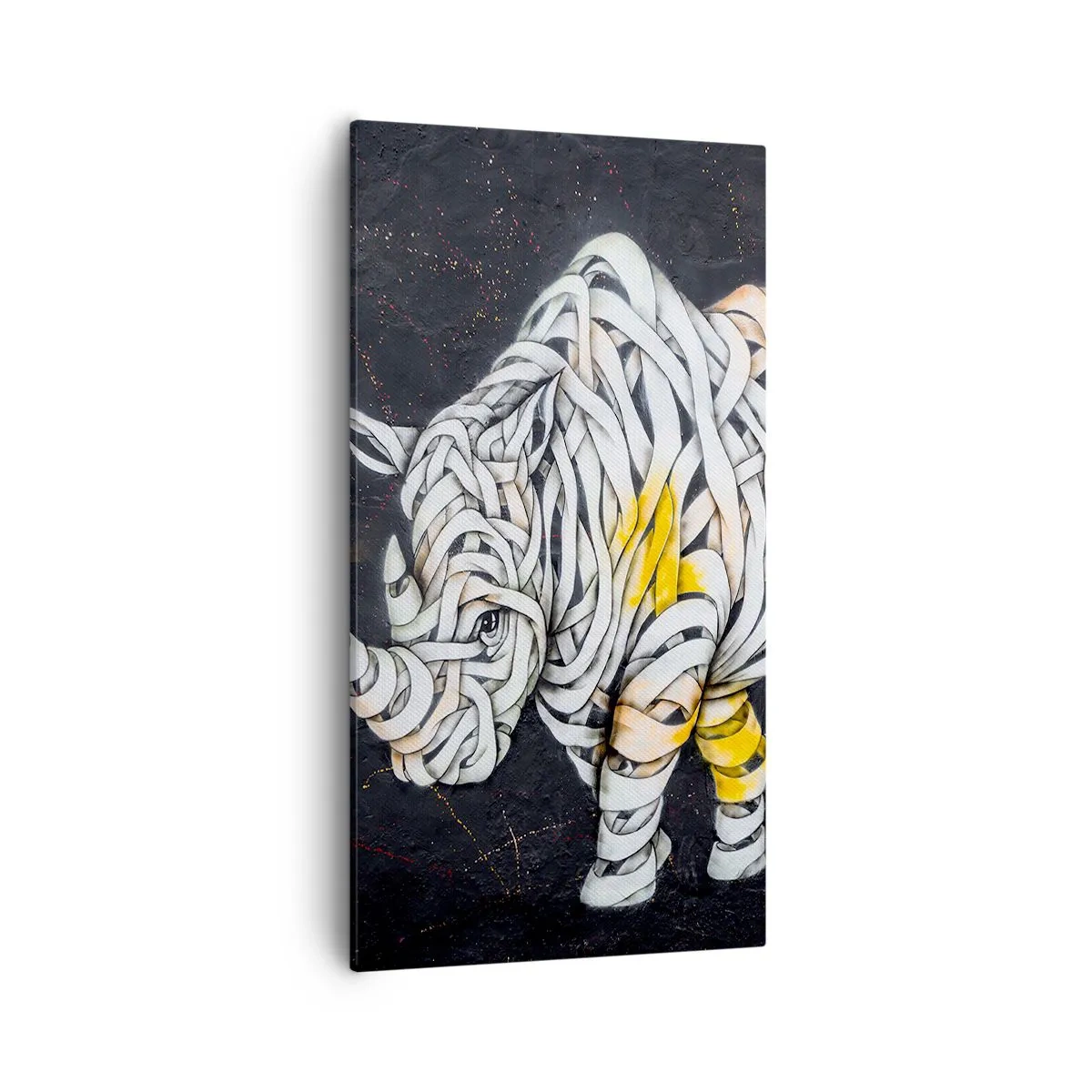 Impression sur toile - Image sur toile - La peau épaisse est un mythe - 55x100 cm