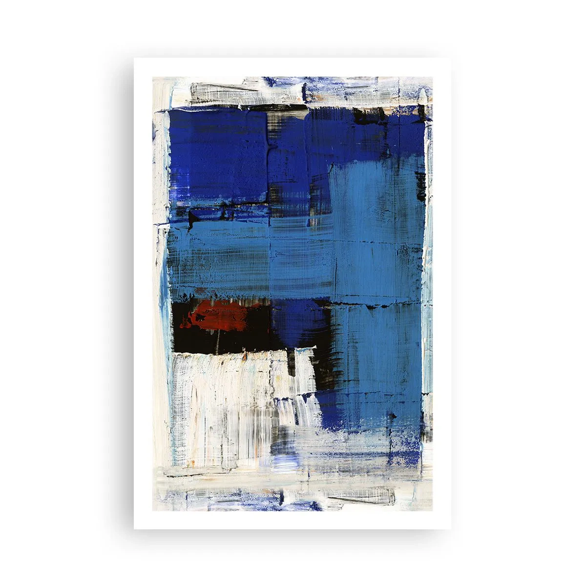 Affiche - Poster - Secret de bleu - 61x91 cm