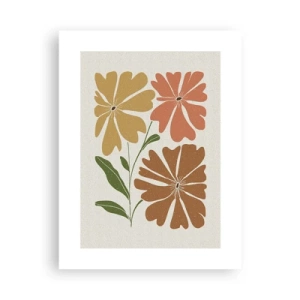 Affiche - Poster - Nature et géométrie - 30x40 cm
