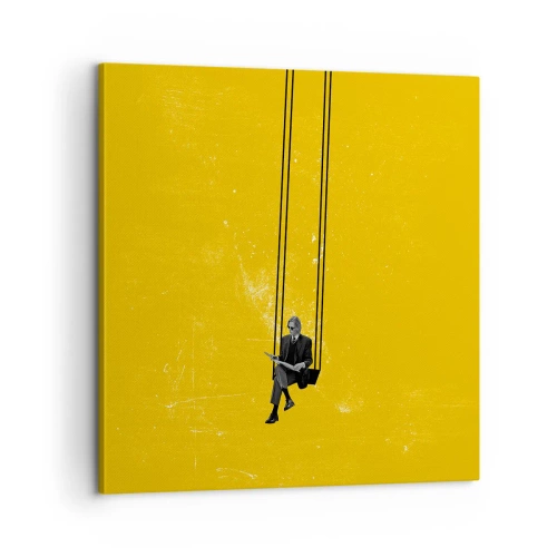 Impression sur toile - Image sur toile - Un jour comme tous les jours - 60x60 cm