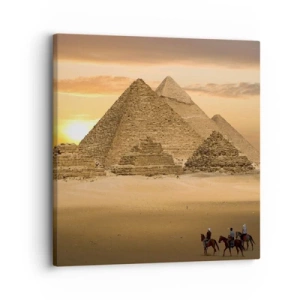 Impression sur toile - Image sur toile - Aucun changement depuis des milliers d'années - 30x30 cm