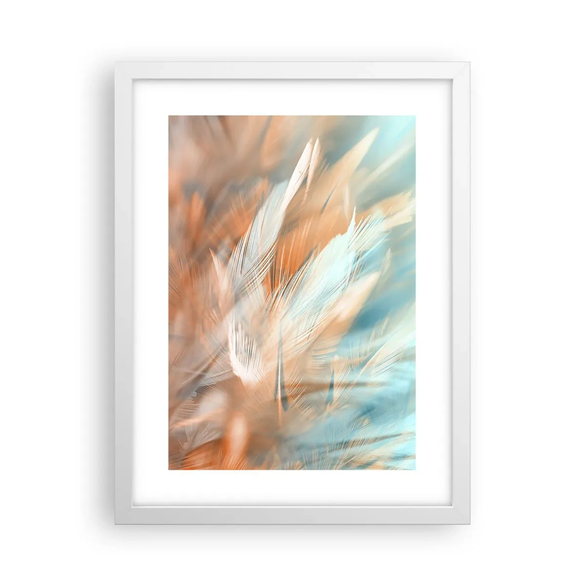 Affiche dans un cadre blanc - Poster - Au pays de la douceur - 30x40 cm