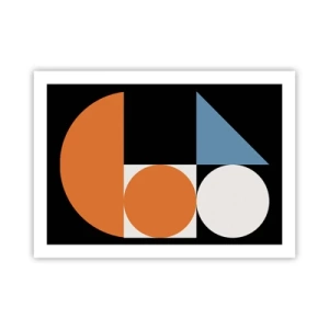 Affiche - Poster - Rangement de figures - 70x50 cm