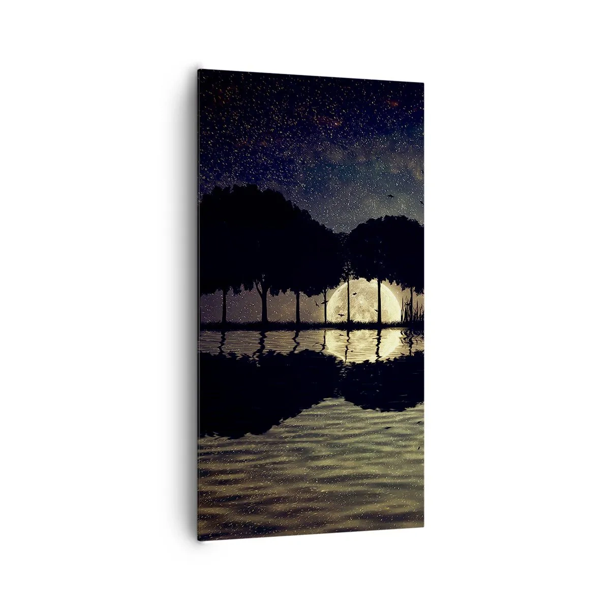 Impression sur toile - Image sur toile - Nuit au bout du monde - 65x120 cm