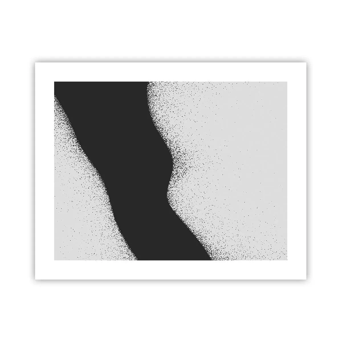 Affiche - Poster - Équilibre fluide - 50x40 cm