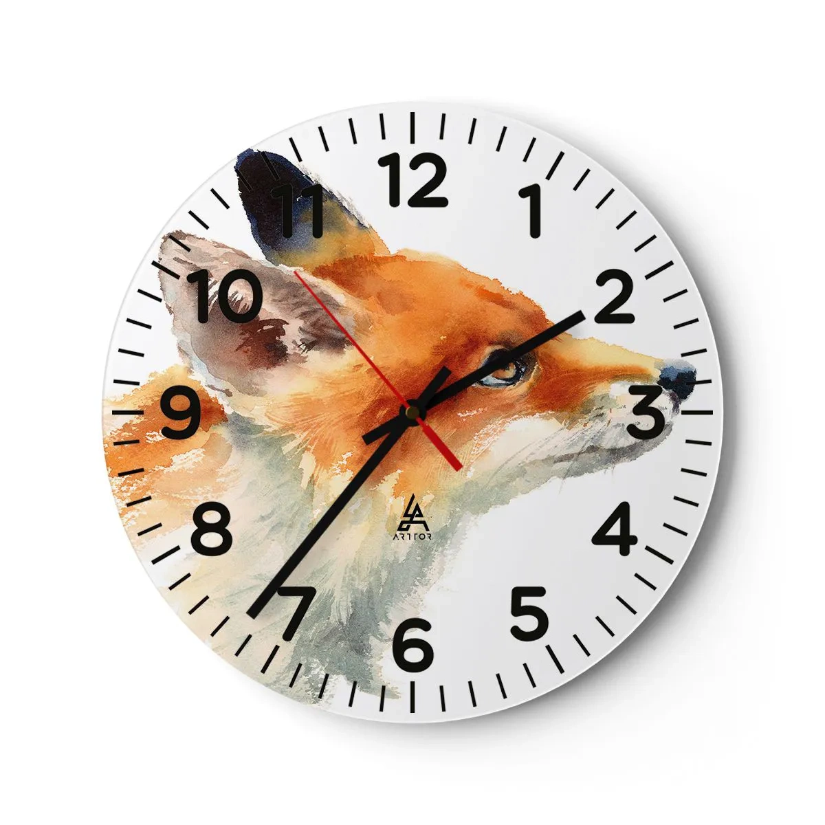 Horloge murale - Pendule murale - Vous ne pouvez jamais être trop prudent - 40x40 cm