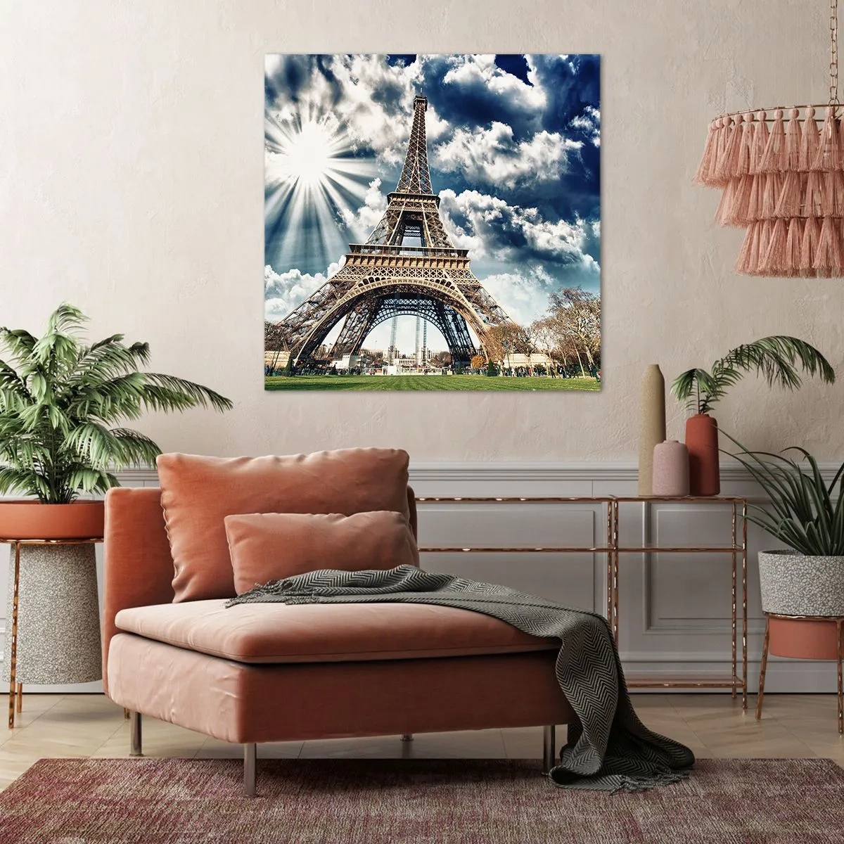 Impression sur toile - Image sur toile - La seule et unique sous le soleil - 60x60 cm