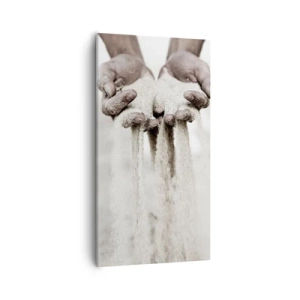 Impression sur toile - Image sur toile - Avec ces mains… - 55x100 cm