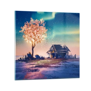 Impression sur verre - Image sur verre - La nature ne passe pas - 50x50 cm