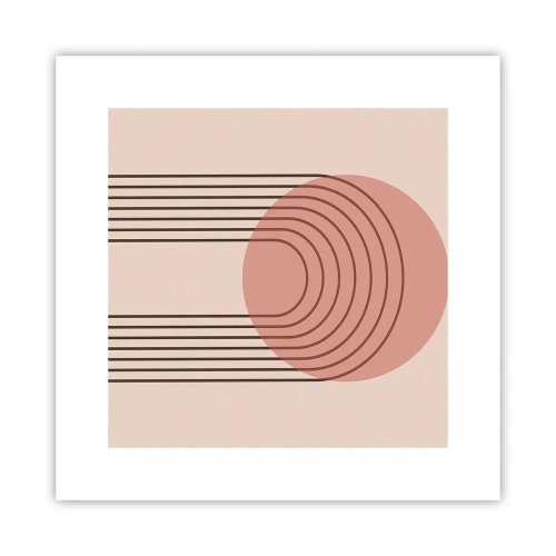 Affiche - Poster - Attraction irrésistible - 30x30 cm