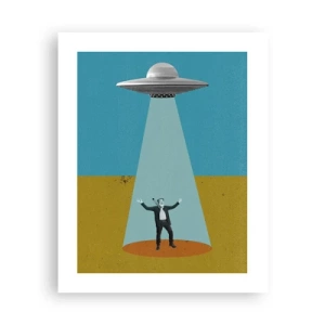 Affiche - Poster - Rencontre proche - 40x50 cm