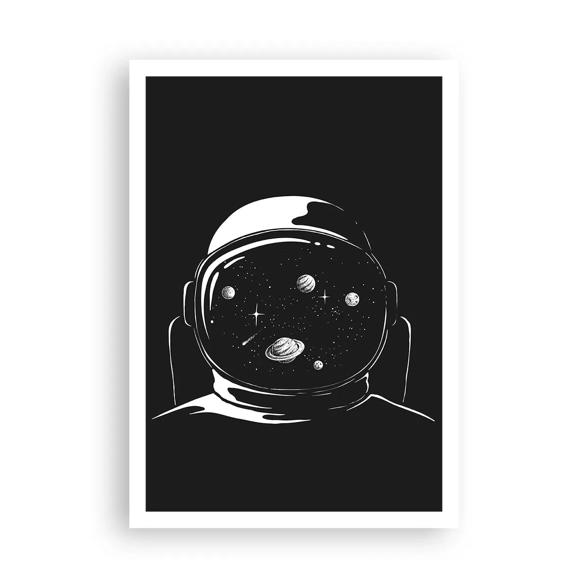 Affiche - Poster - Sympa la vue - 70x100 cm