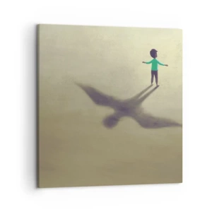 Impression sur toile - Image sur toile - Héros du futur - 50x50 cm