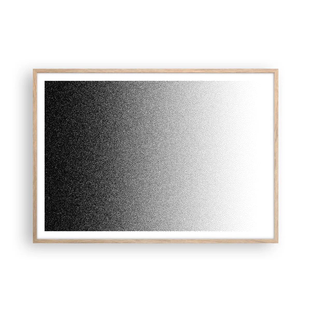 Affiche dans un chêne clair - Poster - Du coté de la lumière - 100x70 cm