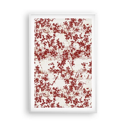 Affiche dans un cadre blanc - Poster - Comme un calicot ancien - 61x91 cm