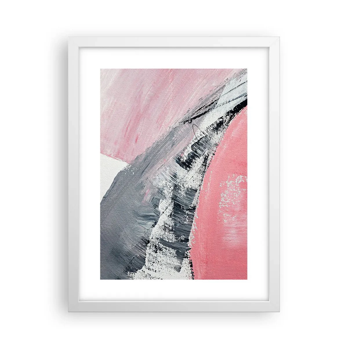 Affiche dans un cadre blanc - Poster - Composition assortie - 30x40 cm