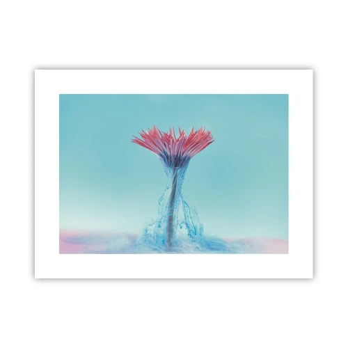 Affiche - Poster - Dans une étreinte vivifiante - 40x30 cm