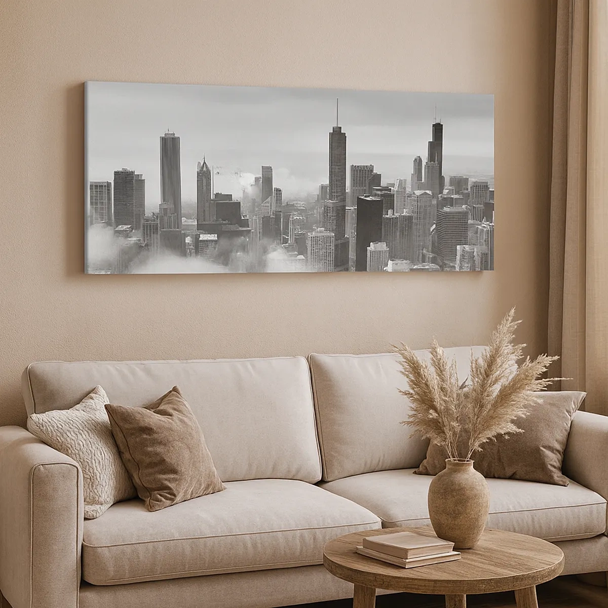 Impression sur toile - Image sur toile - Paysage américain - 30x30 cm