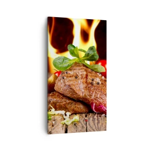 Impression sur toile - Image sur toile - Ensorcelé par la braise - 45x80 cm