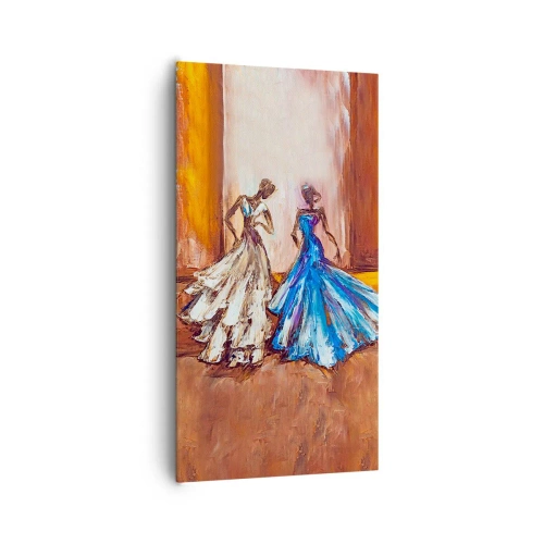 Impression sur toile - Image sur toile - Un duo reconnaissant - 65x120 cm