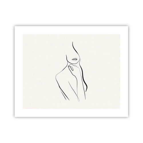 Affiche - Poster - Vague de mélancolie - 50x40 cm