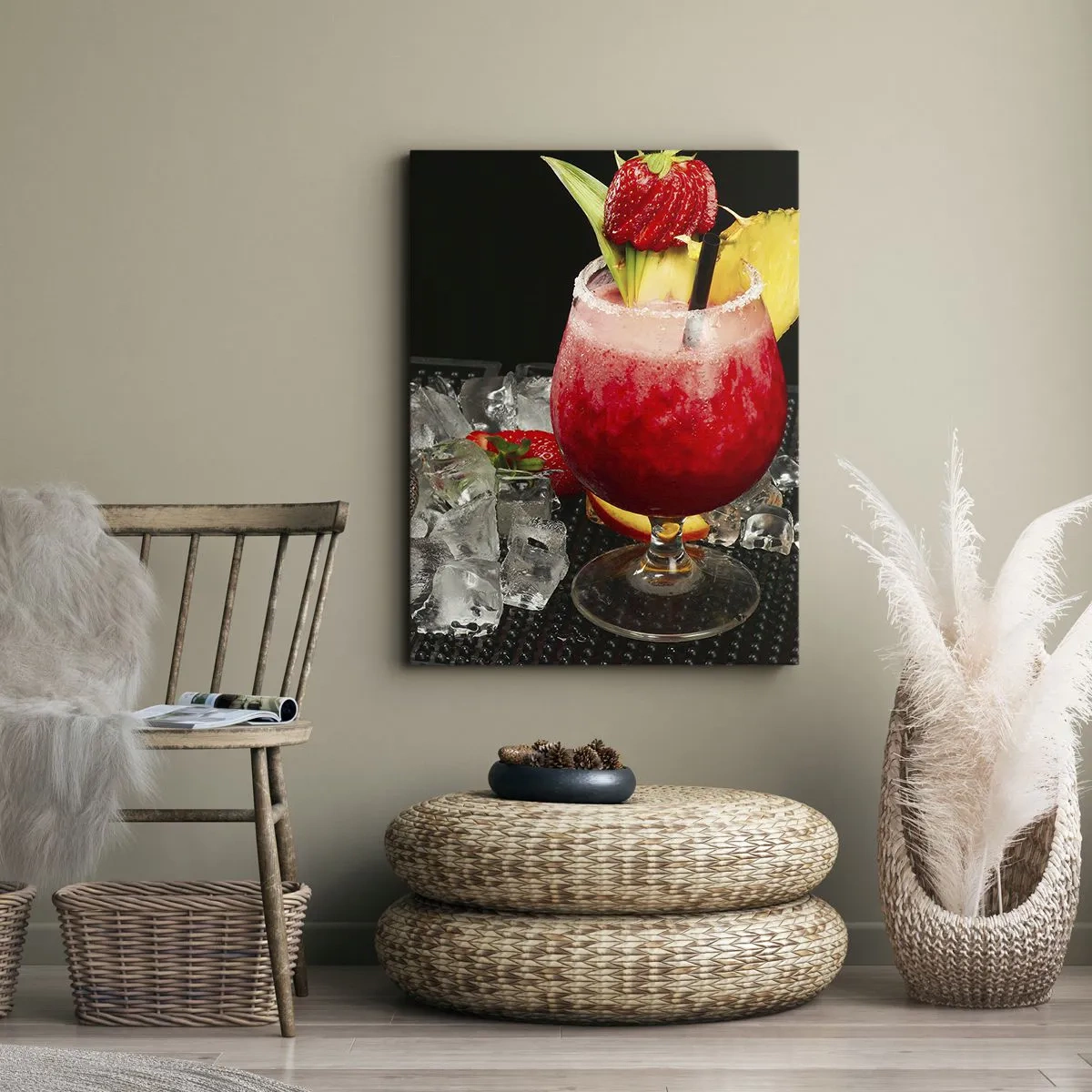 Impression sur toile - Image sur toile - Envouter le goût - 45x80 cm