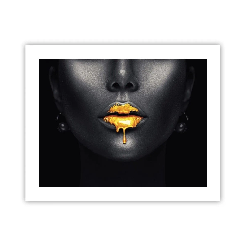 Affiche - Poster - Bouche d'or - 50x40 cm