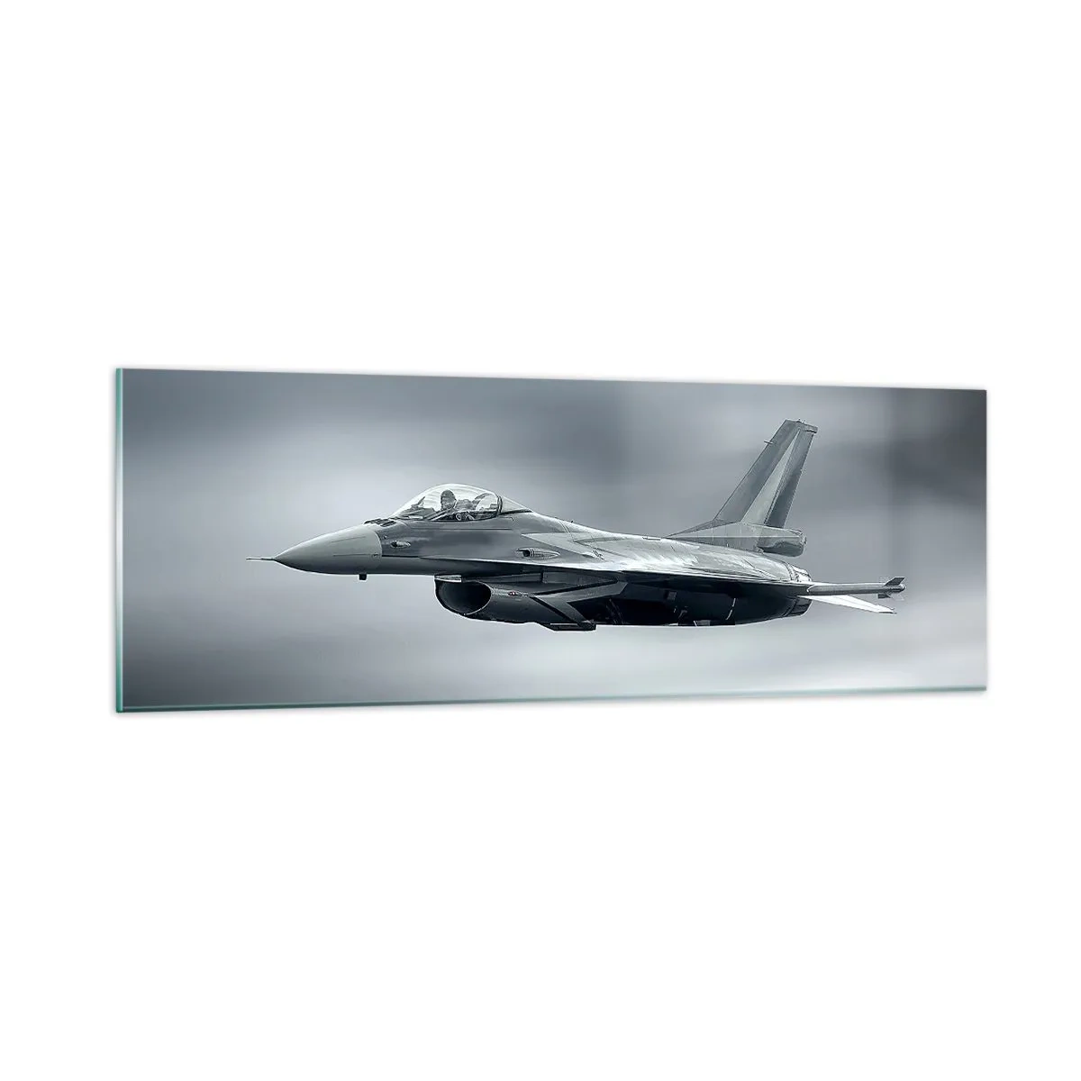 Impression sur verre - Image sur verre - Acceptez-vous le défi? - 90x30 cm