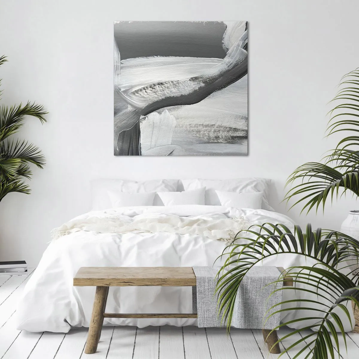 Impression sur toile - Image sur toile - Un geste décisif - 30x30 cm