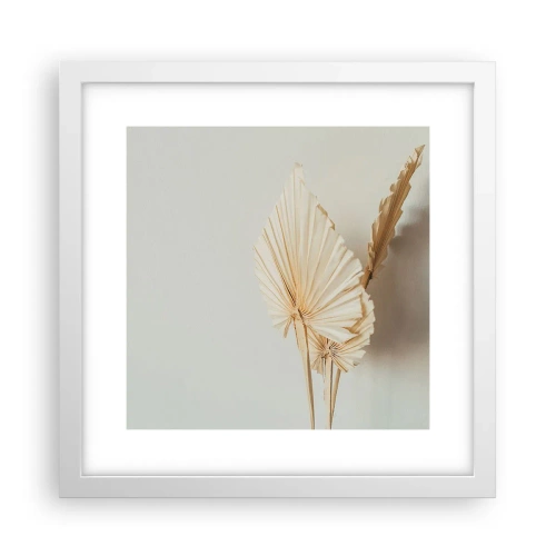 Affiche dans un cadre blanc - Poster - Quand tu dois t’apaiser - 30x30 cm