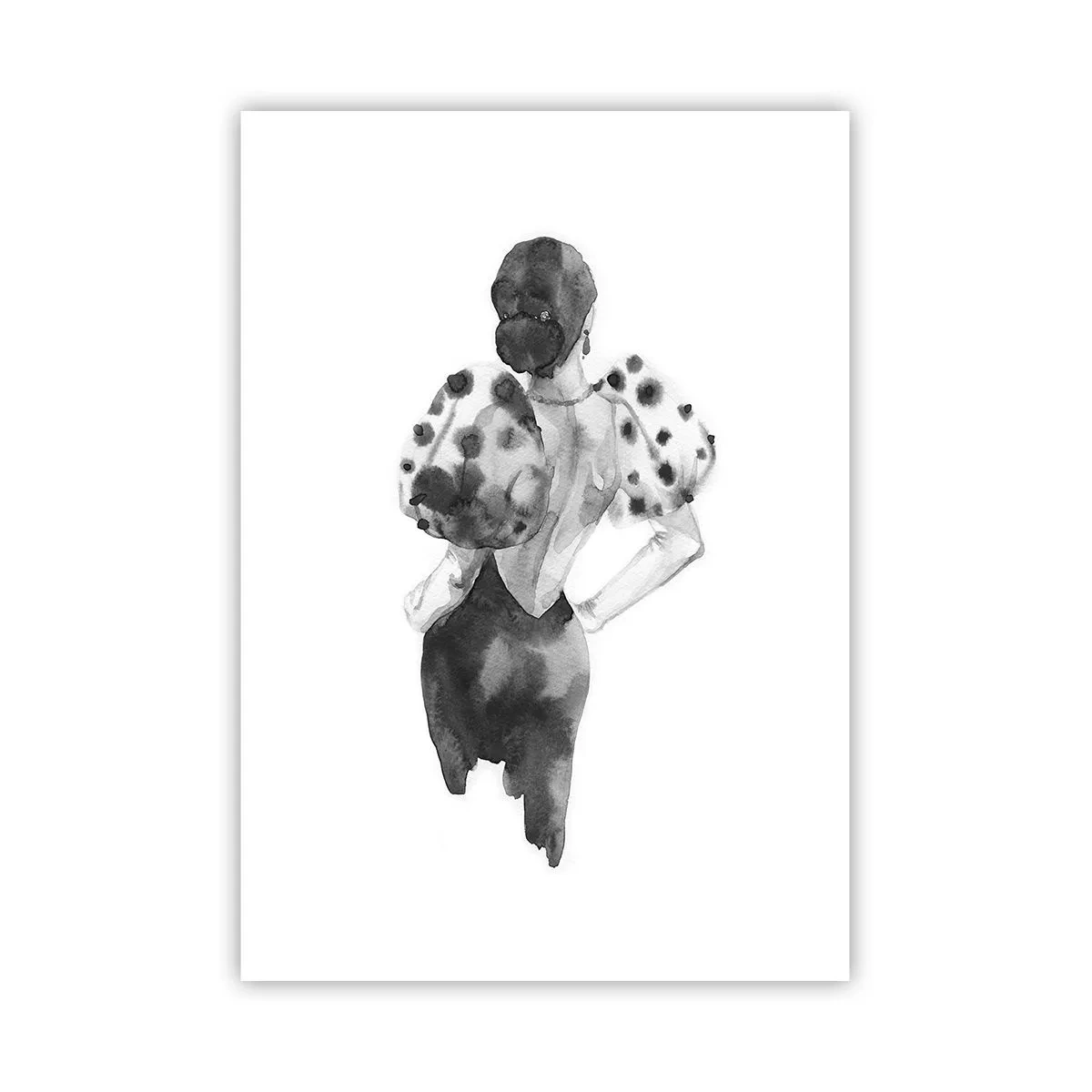 Affiche - Poster - Elle est passée juste à côté - 70x100 cm