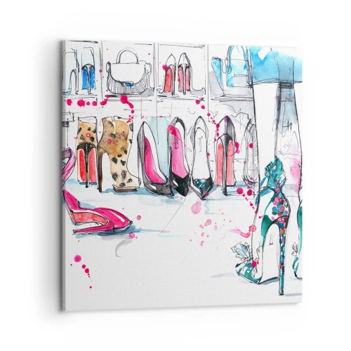 Impression sur toile - Image sur toile - Sésame, ouvre-toi - 50x50 cm