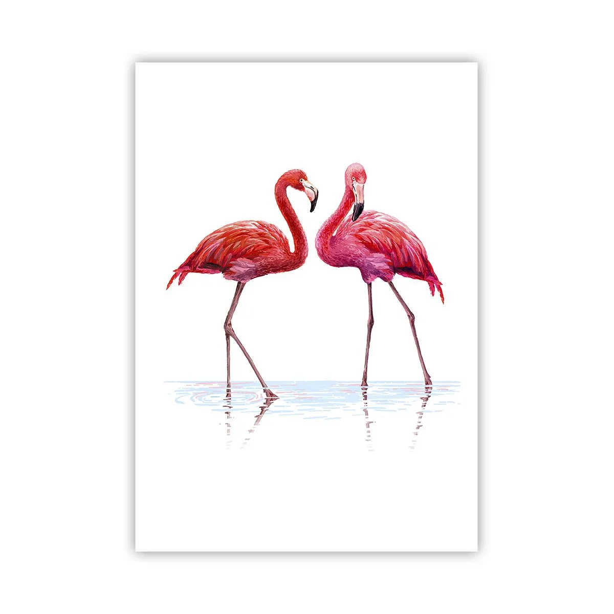 Affiche - Poster - Rendez-vous rose - 70x100 cm