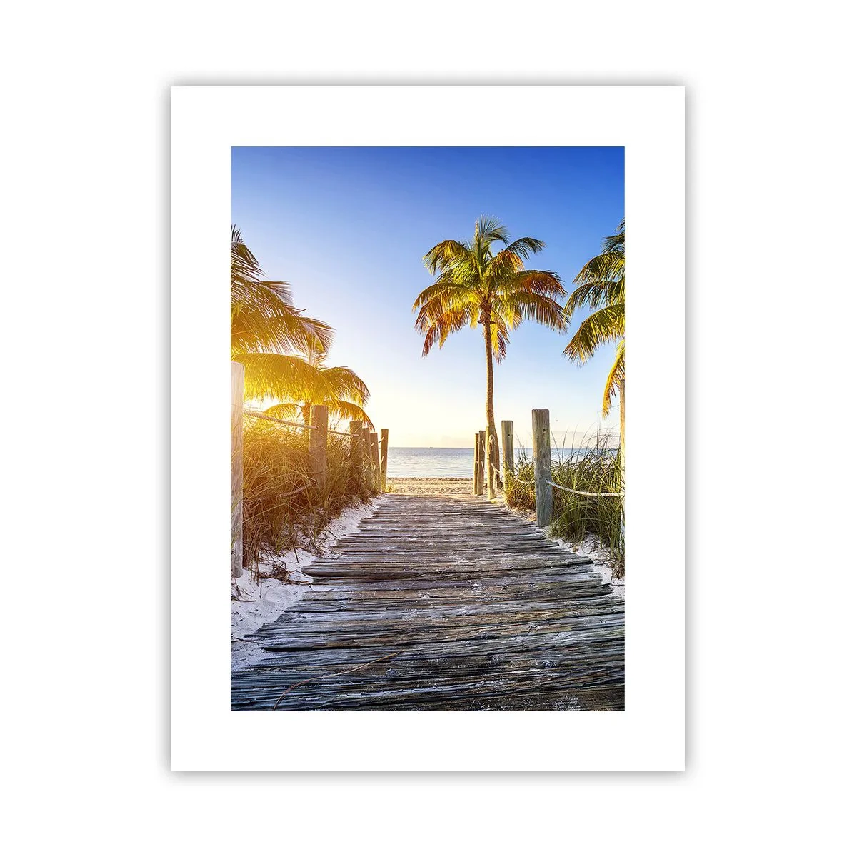 Affiche - Poster - Directement au paradis - 30x40 cm