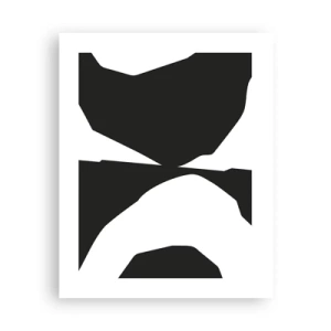 Affiche - Poster - Positif négatif - 40x50 cm