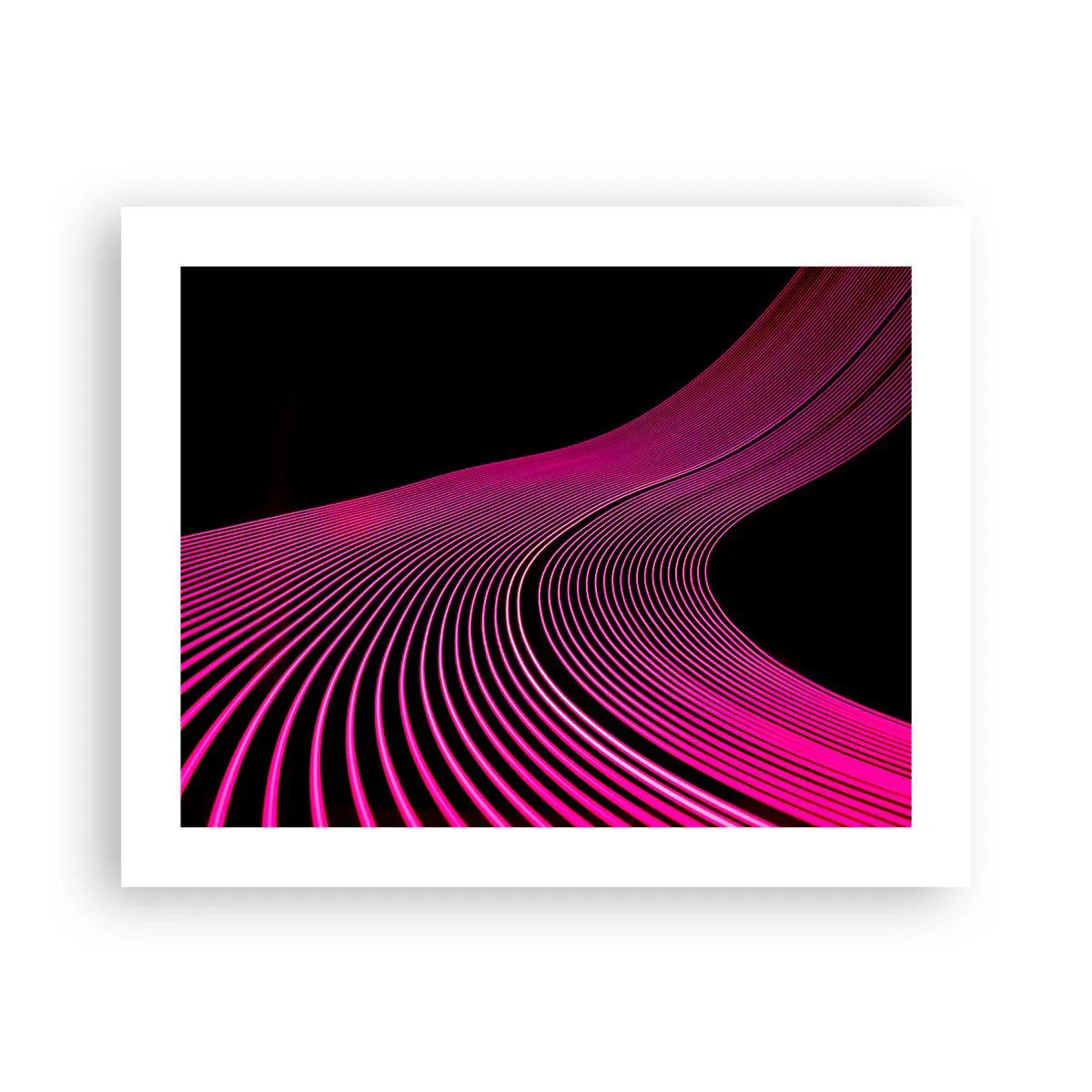 Affiche - Poster - Avenue de lumière - 50x40 cm