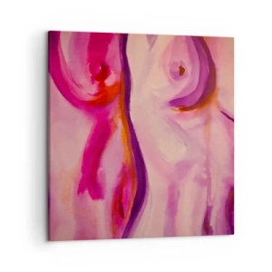 Impression sur toile - Image sur toile - Ode à la féminité - 50x50 cm