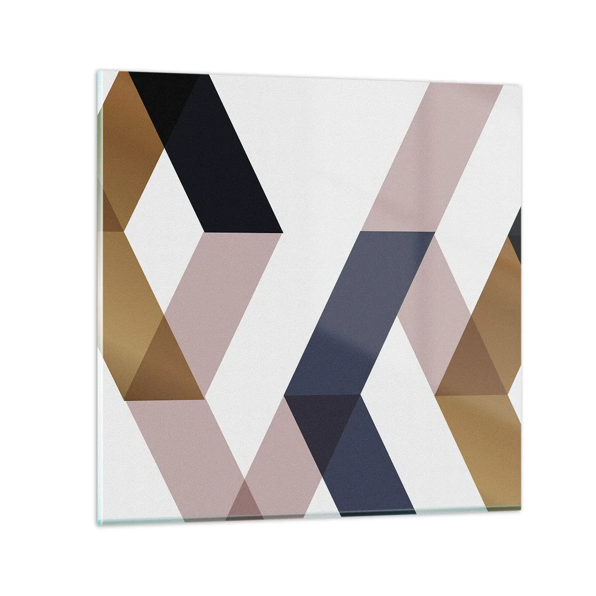 Impression sur verre - Image sur verre - Plats et angles - 60x60 cm