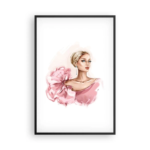 Affiche dans un cadre noir - Poster - Comme peinte... - 61x91 cm