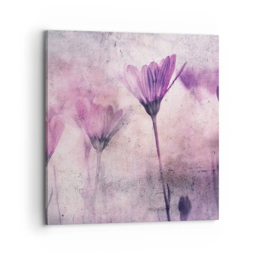 Impression sur toile - Image sur toile - Rêve de fleurs - 70x70 cm