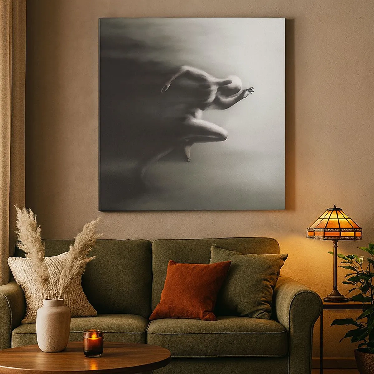 Impression sur toile - Image sur toile - Inarrêtable - 30x30 cm