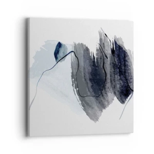 Impression sur toile - Image sur toile - Intensité et mouvement - 40x40 cm