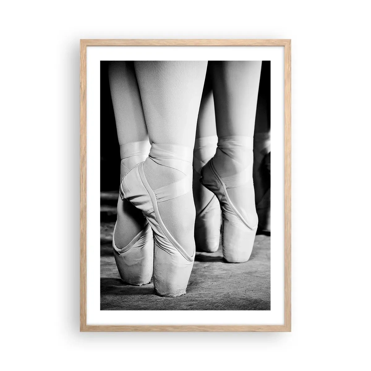 Affiche dans un chêne clair - Poster - Ensemble, simple - 50x70 cm