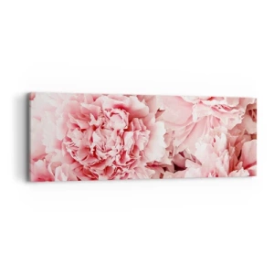 Impression sur toile - Image sur toile - Rêve rose - 90x30 cm